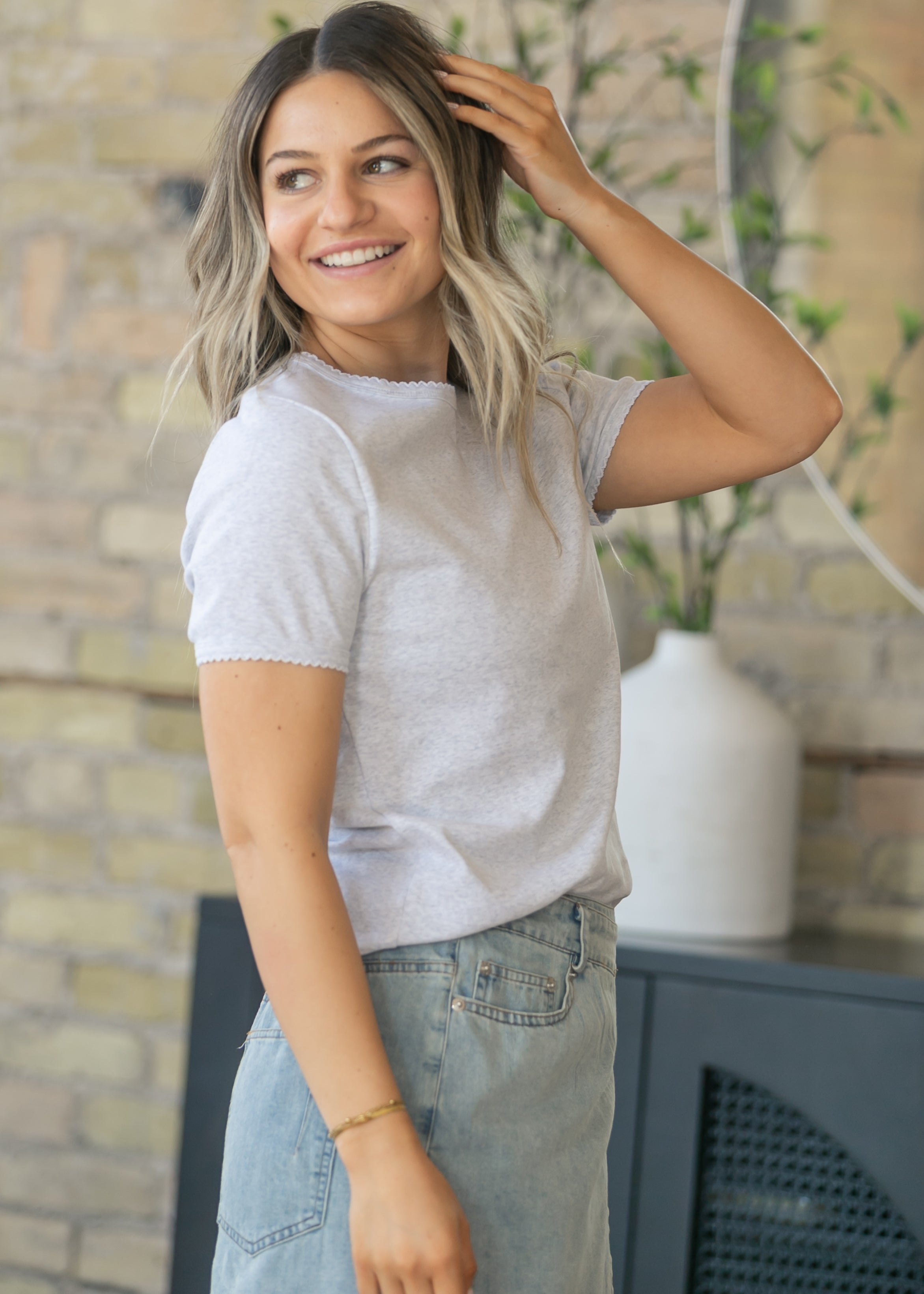 Things Between® Gray Stella Tee